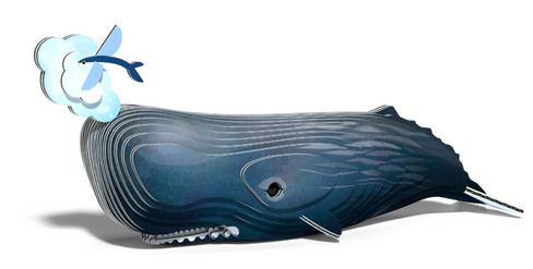 EUGY Sperm Whale 3D Puzzle #092 - hero image