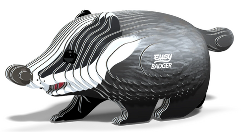 EUGY Badger 3D Puzzle #094 - Manufacturer hero image