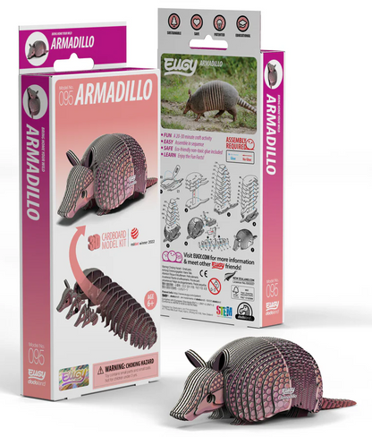 EUGY Armadillo 3D Puzzle #095 - Package image