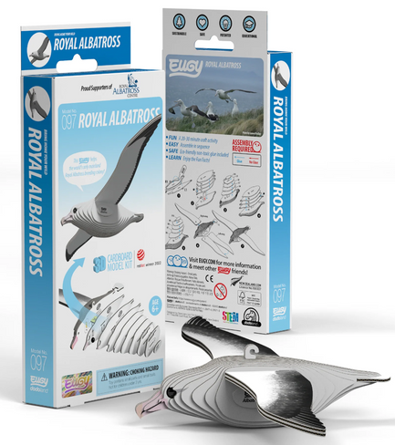 EUGY Royal Albatross 3D Puzzle #097 - Package image