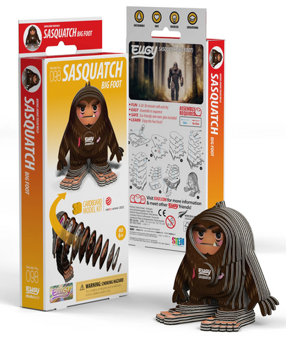 EUGY Sasquatch 3D Puzzle #098 - box image