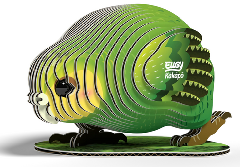 EUGY Kakapo 3D Puzzle #099 - Manufacturer main image