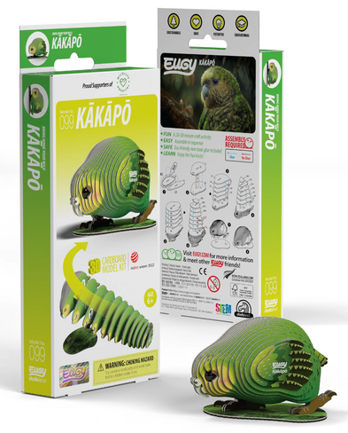 EUGY Kakapo 3D Puzzle #099  - Package image