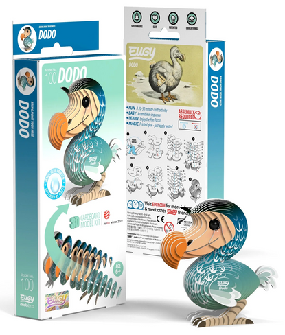 EUGY Dodo 3D Puzzle #100 - Package image