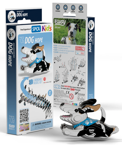EUGY Hope the Dog 3D Puzzle #109 - Package image