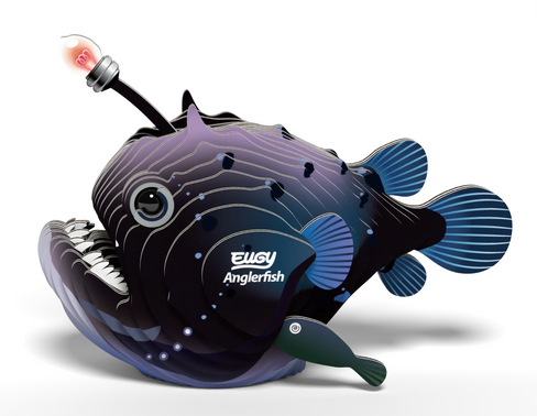 EUGY Anglerfish 3D Puzzle #116 - Manufacturer main image