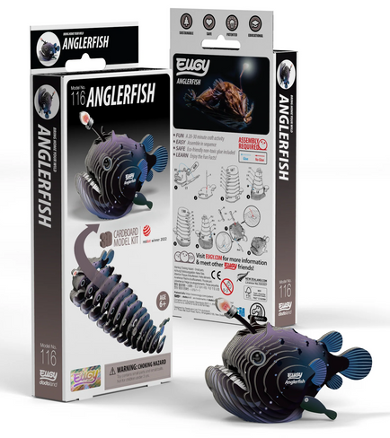 EUGY Anglerfish 3D Puzzle #116 - Package image