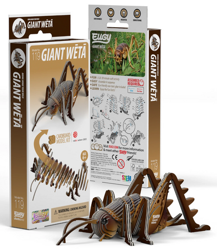 EUGY Giant Weta 3D Puzzle #119 - Package image