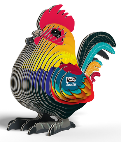 EUGY Rooster 3D Puzzle #133 - Manufacturer front image