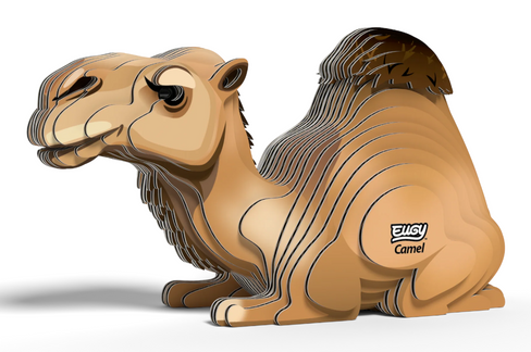 EUGY Camel 3D Puzzle #136 - Manufacturer hero image