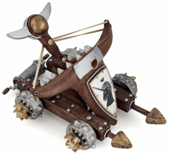 Papo Catapult with Additional Arrow Firing Capability