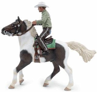 Papo Cowboy with Horse Set