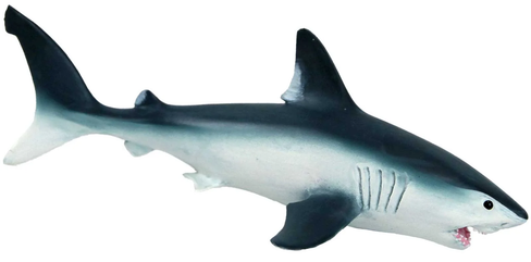 Safari Ltd. Porbeagle Shark #110345 - Manufacturer Picture right Side View
